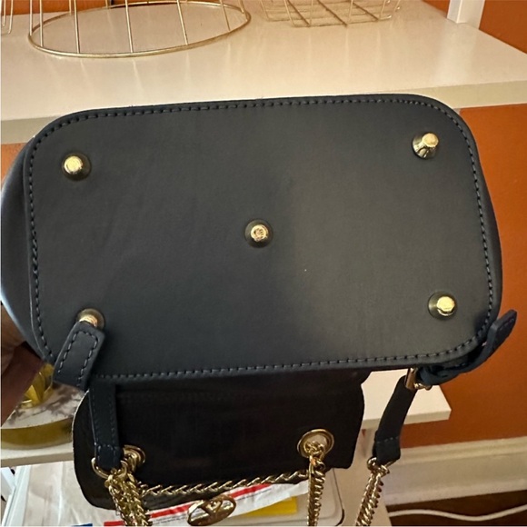 Valentina Blue 🔵 Backpack with Gold Accents💙 - Picture 9 of 10